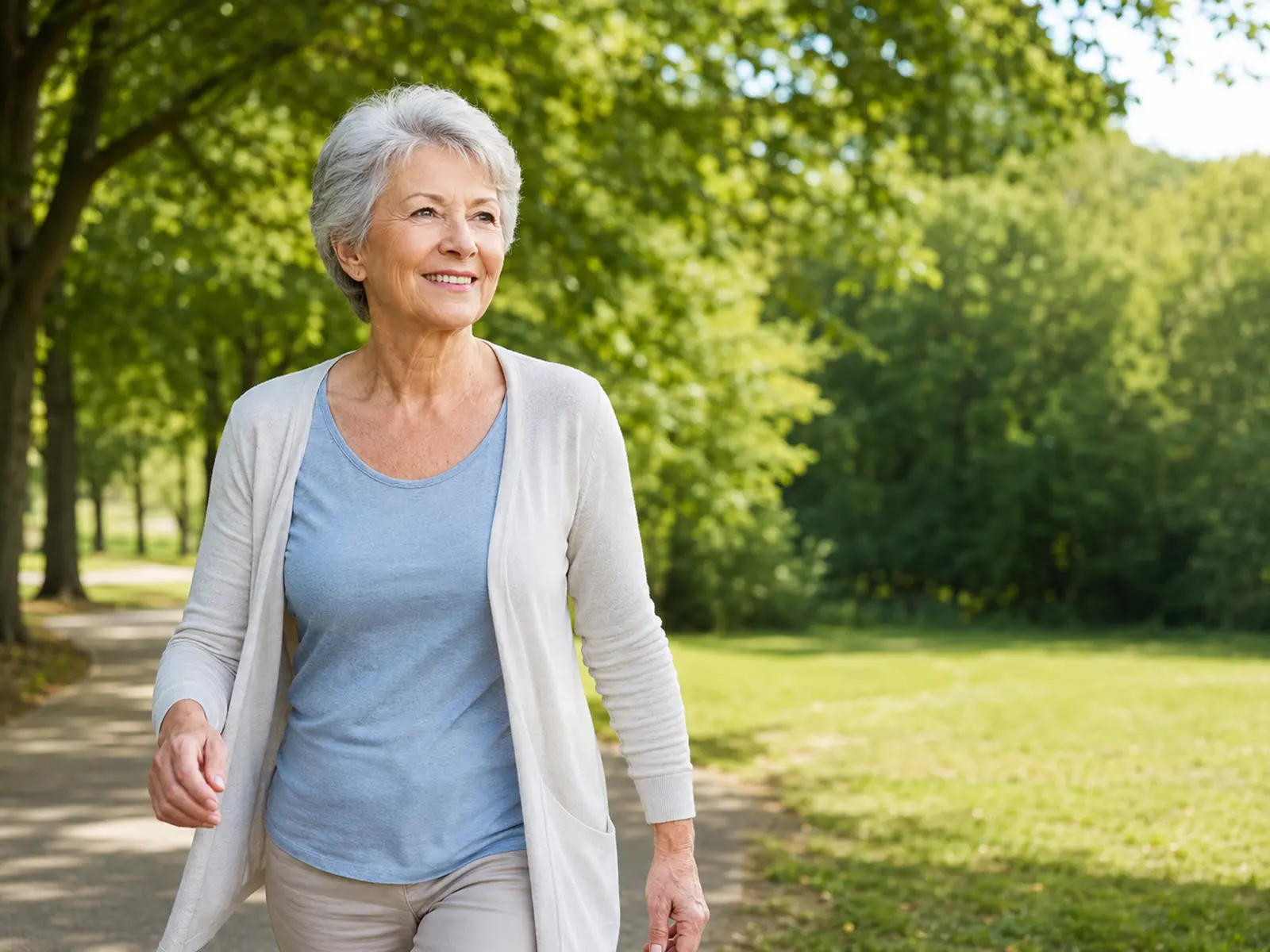 Los Angeles patient enjoying clear vision after cataract surgery at Berg-Feinfield