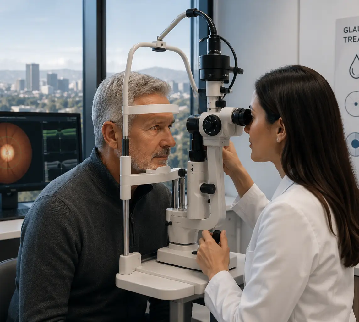 Glaucoma treatment options at Berg-Feinfield Vision Correction