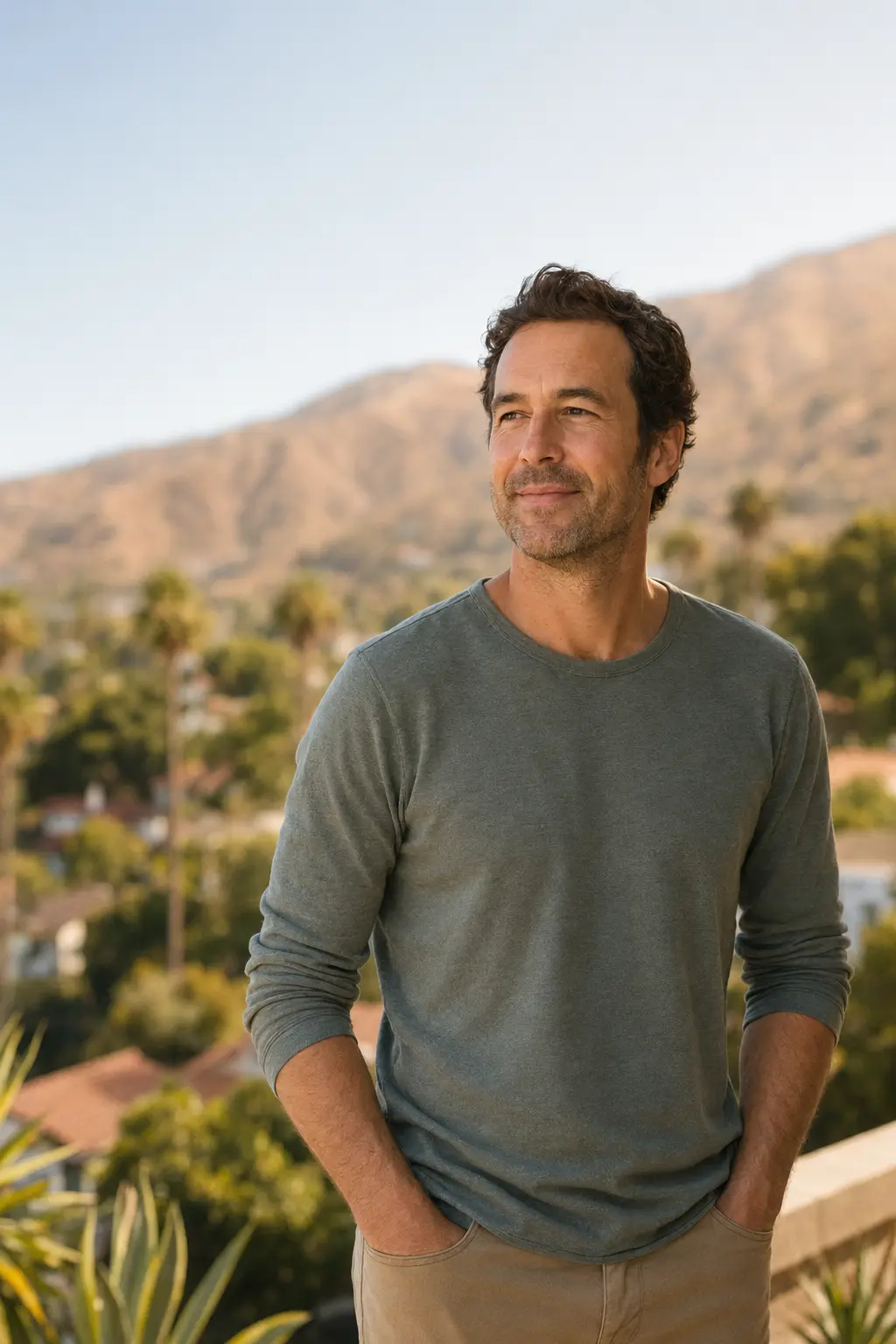 Adult enjoying clear vision without glasses after laser vision correction at Berg-Feinfield, Los Angeles
