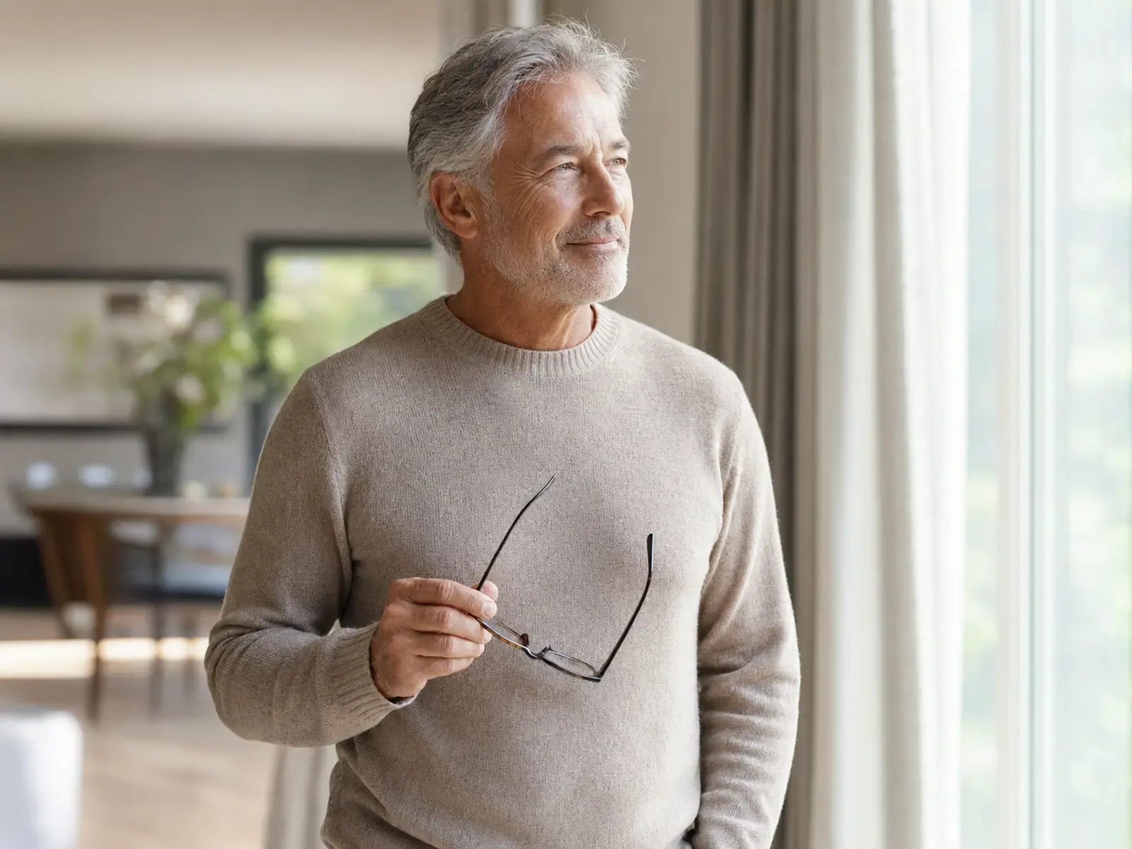 Patient reviewing customized vision after Light Adjustable Lens cataract surgery in Los Angeles