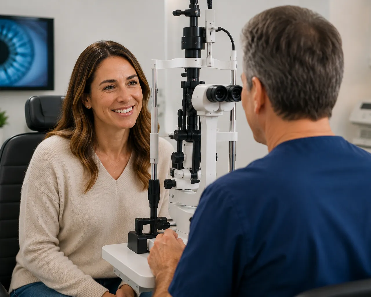 Advanced diagnostic and surgical eye care technology at Berg-Feinfield Vision Correction