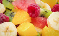 Closeup of fruit salad