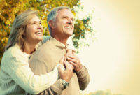Happy Mature Couple Hugging
